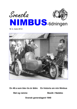 NIMBUS-tidningen - Danmarks Nimbus Touring
