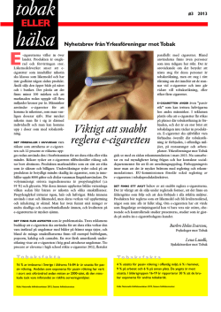 TeH 1303.pdf - Sjuksköterskor mot Tobak