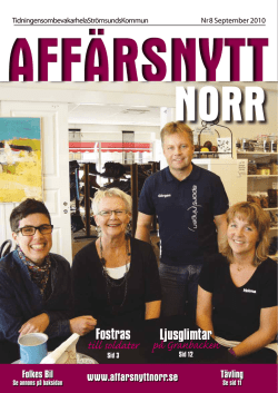 September 2010 - Affärsnytt Norr