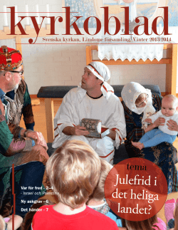 Kyrkoblad, vinter 2013