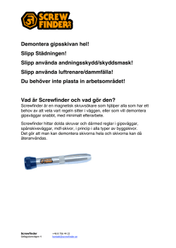 svenska - Screwfinder