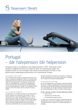 Portugal – där halvpension blir helpension