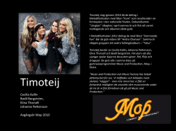 Timoteij - Music and Production