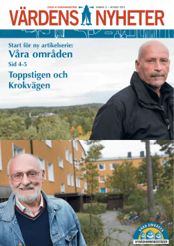 Värdens Nyheter oktober 2013