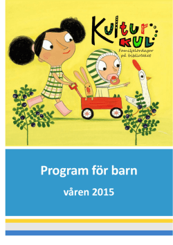 Program för barn
