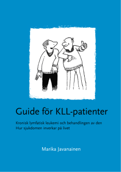 Guide för KLL-patienter - Suomen Syöpäpotilaat ry