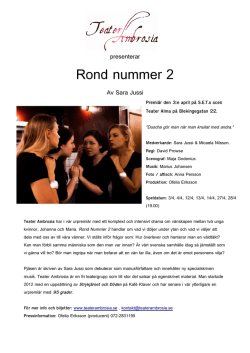 Rond Nr. 2 - Teater Ambrosia