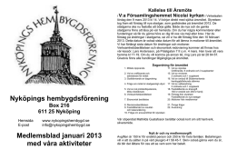 1301 - Nyköpings hembygdsförening