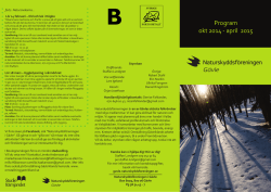 Prg-blad - Gävle - Naturskyddsföreningen