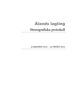 Protokollbok med alla protokoll (488 sidor, PDF)