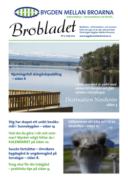 Brobladet 2013-7 - Bygden mellan broarna