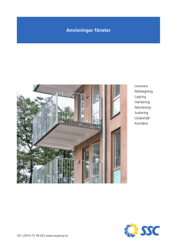 Anvisningar fönster (PDF)