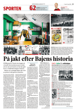 Södermalmsnytt - Hammarby IF:s historia