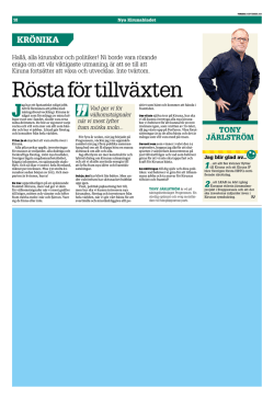 Krönika Nya Kirunabladet
