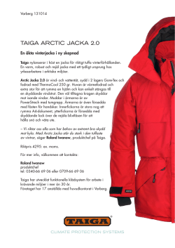 TAIGA ARCTIC JACKA 2.0