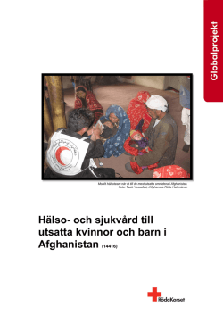 Afghanistan - Destination Uppsala