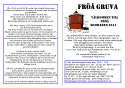 sommar program som PDF svensk