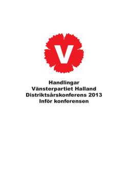 Dåk-dokument som pdf - Vänsterpartiet Halland