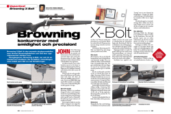 Vapentest Browning X-Bolt