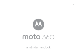 Moto 360 - Motorola Mobility