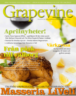 Nr 3 2014 - Grapevine