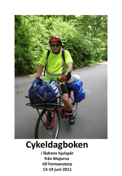 Cykeldagboken - Nya Madstuga