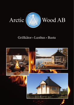 Broschyr Arctic Wood AB