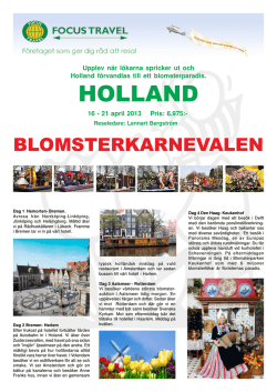 Holland 16-21 april 2013.pmd