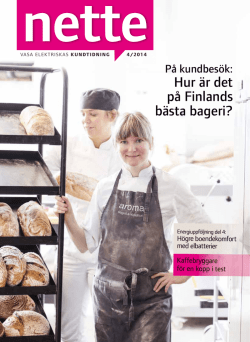 Hur är det på Finlands bästa bageri?