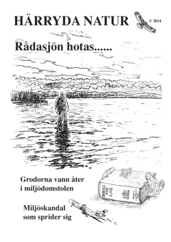 Härryda Natur 1 2014 - Naturskyddsföreningen i Härryda