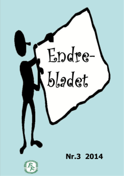Endrebladet nr 3 2014 - Endre sockens hemsida
