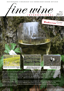 Finewine nr2 (sv) - Fine wine magazine