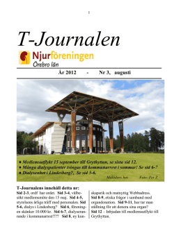 T-Journalen nr 3 2012