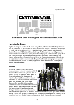 historik [PDF] - Datasaabs Vänner