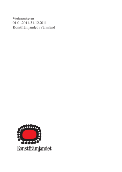 verksamhetsberättelse 2010-11 - Värmland
