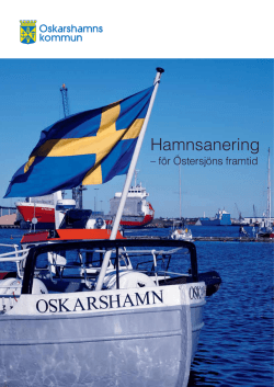 Hamnsanering - Oskarshamns Hamn
