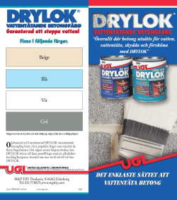Drylok Broschyr