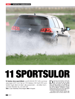 Auto Motor & Sports Sportdäckstest 2011