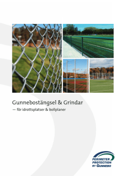 Gunnebostängsel & Grindar - Perimeter Protection Group