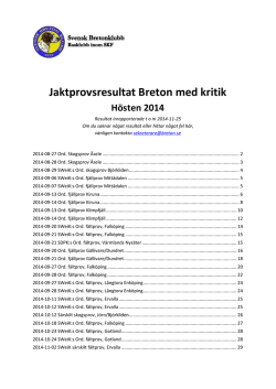 2014 Jaktprovskritiker_2014-11-25