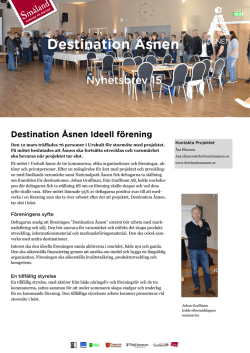 Mars 2014 - Destination Åsnen