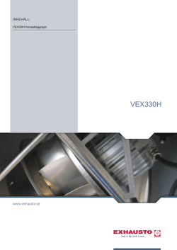 VEX330H - EXHAUSTO