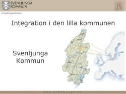 Integration Rättvik Svenljunga