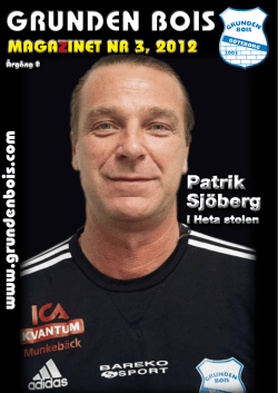 Patrik Sjöberg Patrik Sjöberg