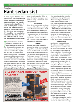 Tidning 4 2010 - Norra Ängby Trädgårdsstadsförening