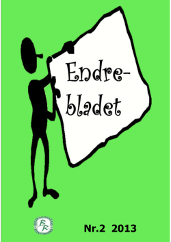 Endrebladet nr 2 2013 - Endre sockens hemsida