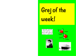 Grej of the Week