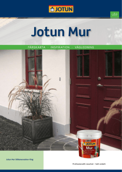 Jotun Mur - Lovelyhome.se