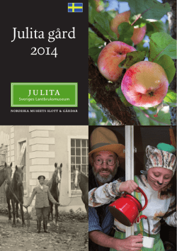 Ladda ner Julita gårds broschyr för 2014 (pdf)