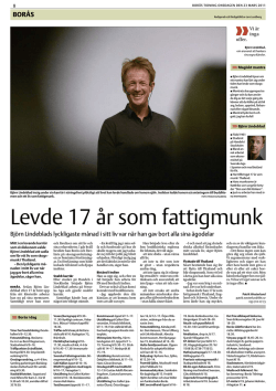 Borås Tidning 23 mars 2011